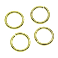 Brass Ring Jump Abierta, metal, chapado, más colores para la opción, libre de níquel, plomo & cadmio, 1x8mm, diámetro interior:aproximado 6mm, 10000PCs/Bolsa, Vendido por Bolsa
