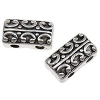 Zinc Alloy Spacer Bar, Rectangle, antique silver color plated , lead & cadmium free Approx 2mm, Approx 