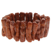 Bracelets corail naturels, orange - Environ 7.5 pouce, Vendu par brin