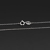 スターリングシルバーネックレスチェーン, 92.5％純度シルバー, 選択のための別の長さ & 楕円形の鎖 売り手 ストランド