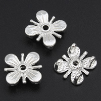 Zinc Alloy Spacer Beads, Flower, plated Approx approx 1mm 