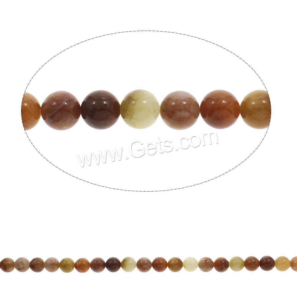 Jade Yellow Bead, Round, different size for choice, Hole:Approx 1mm, Length:Approx 15 Inch, Sold By Strand