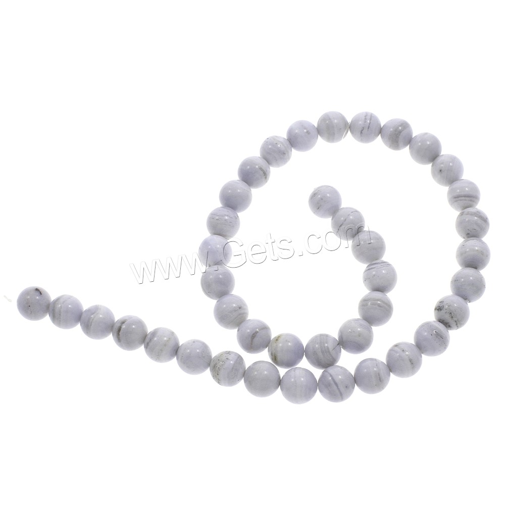 Natural Purple Agate Beads, Round, different size for choice, Hole:Approx 1mm, Length:Approx 15 Inch, Sold By Strand