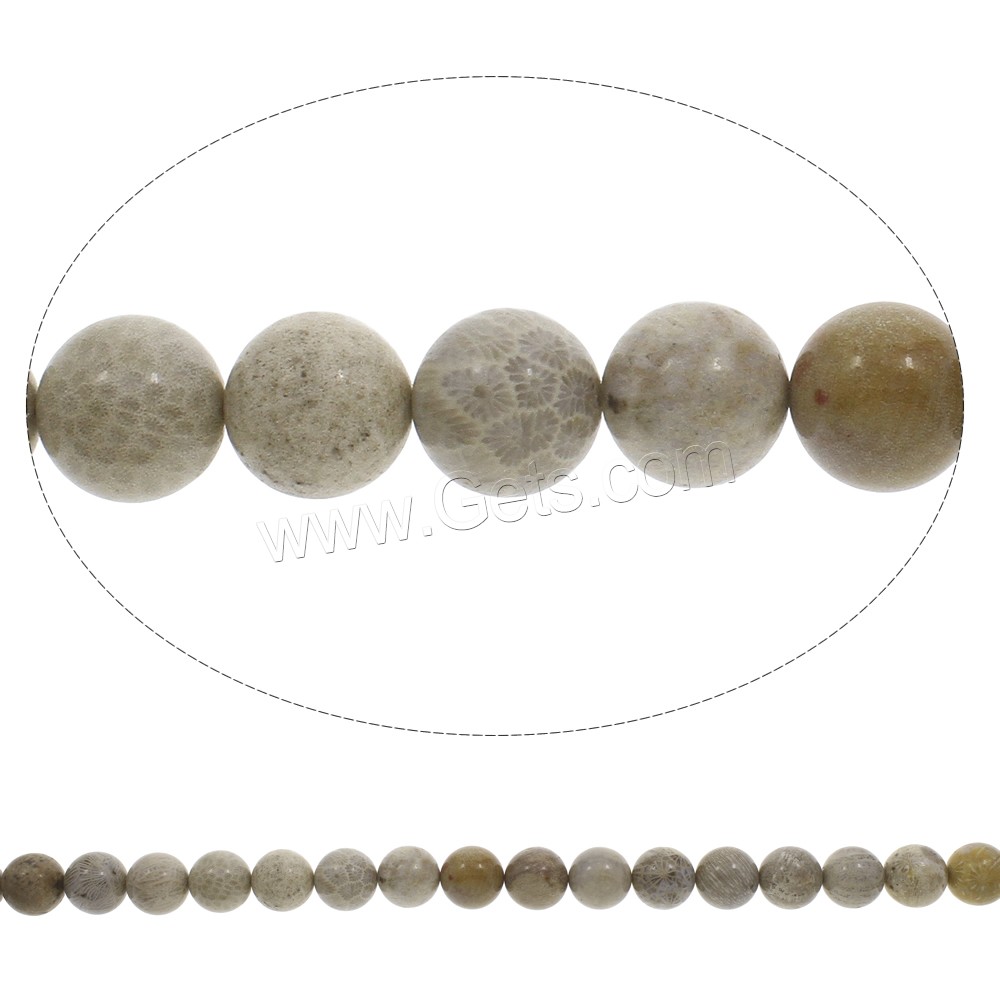 Хризантемный камень, камень хризантема, Круглая, натуральный, разный размер для выбора, отверстие:Приблизительно 1mm, длина:Приблизительно 15 дюймовый, продается Strand