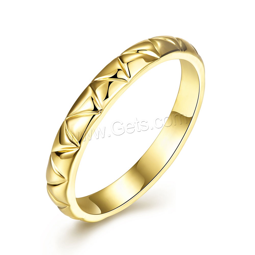 Zinc Alloy, real gold plated, different size for choice, Sold By PC