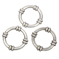 Zinc Alloy Linking Ring, Donut, antique silver color plated, lead & cadmium free Approx 13mm 
