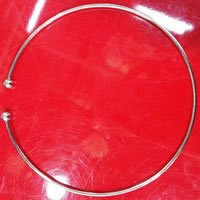 Brass Collar, silver color plated 3mm,6mm 