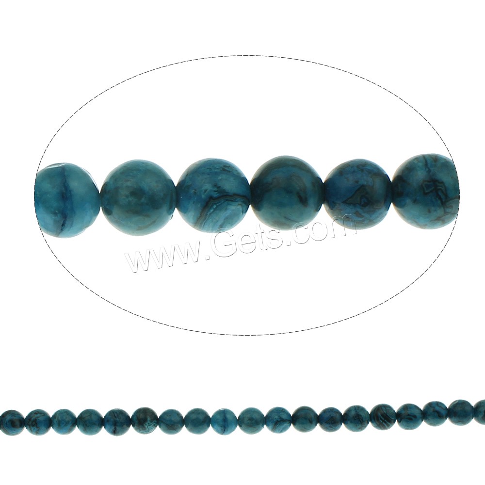 Sodalite Beads, Round, different size for choice, Hole:Approx 1mm, Length:Approx 15 Inch, Sold By Strand