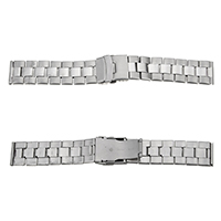 Watch Band, Stainless Steel, original color Approx 7 Inch 