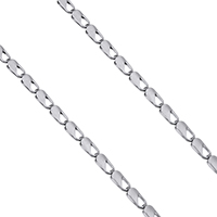 Stainless Steel Cable Link Chain, original color 