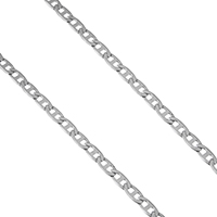 Acier inoxydable Mariner Chain, chaîne marine, couleur originale Vendu par m