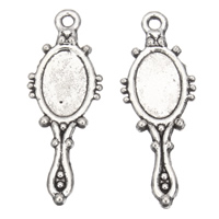 Zinc Alloy Jewelry Pendants, antique silver color plated, lead & cadmium free Approx 1mm 