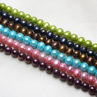 Potato Cultured Freshwater Pearl Beads 8-9mm Approx 0.8mm Approx 14.5 Inch 
