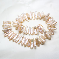 Keshi Cultured Freshwater Pearl Beads, natural, pink, 17-30mm Approx 0.8mm Approx 14 Inch 