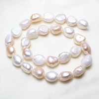 Baroque Cultured Freshwater Pearl Beads, natural, multi-colored, 12-13mm Approx 0.8mm Approx 15.5 Inch 