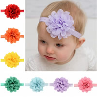 Fashion Baby Headband, Lace, Flower, for children Approx 13 Inch 