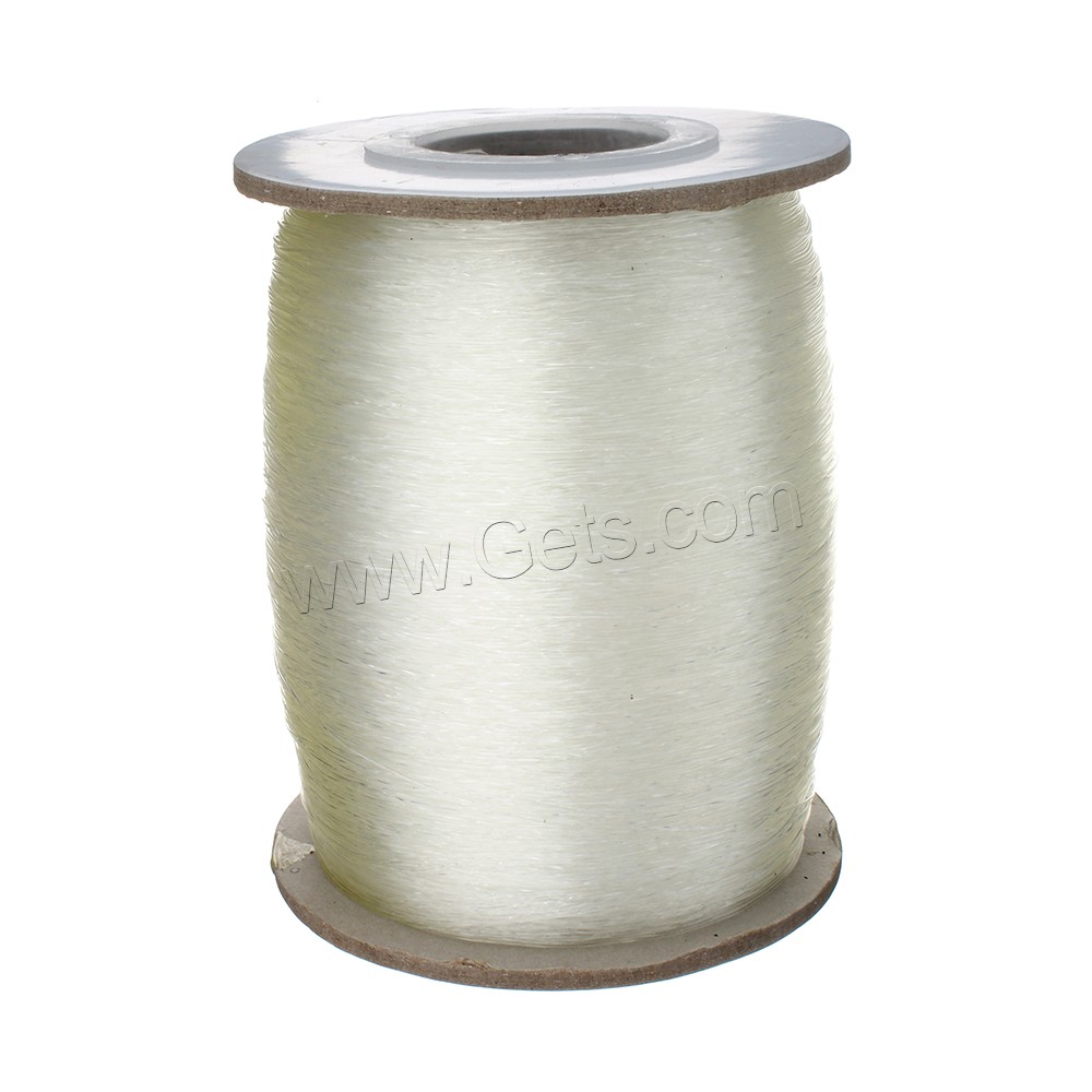 Elastic Thread, more sizes for choice & South Korea Imported, white, 1000m/PC, Sold By PC