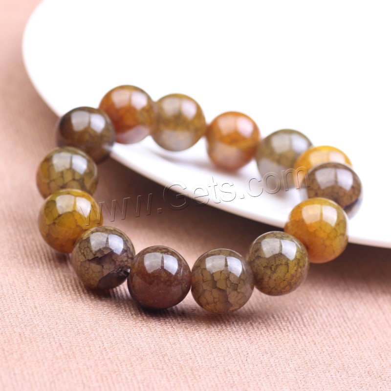 Dragon Veins Agate Bracelets, natural & Unisex & different size for choice, Length:Approx 7.5 Inch, Sold By Strand