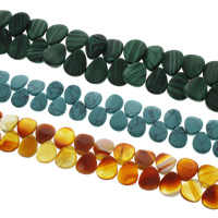 Gemstone Beads, Teardrop Approx 1mm Approx 8 Inch, Approx 