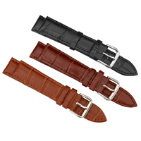 Watch Band, Cowhide, stainless steel pin buckle 