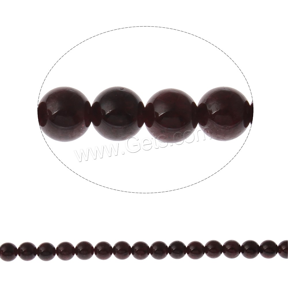 Perles rhodonites, rhodonite, Rond, synthétique, normes différentes pour le choix, Trou:Environ 1mm, Longueur:Environ 15.5 pouce, Vendu par brin