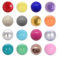 Messing Schwangere Harmonie Ball, rund, Spritzlackierung, kein Loch, keine, frei von Nickel, Blei & Kadmium, 16mm, verkauft von PC