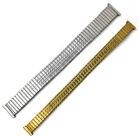Watch Band, Stainless Steel, plated 