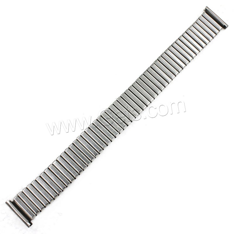 Watch Band, Stainless Steel, plated, different size for choice, more colors for choice, Sold By Strand