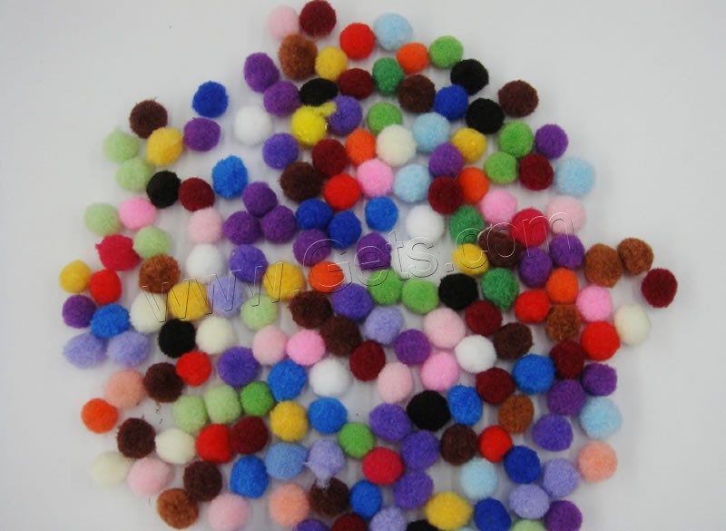 Nylon Findings, different size for choice, mixed colors, Sold By Bag