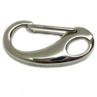 Titanium Steel Lobster Claw Clasp, original color, 26mm Approx 3mm 