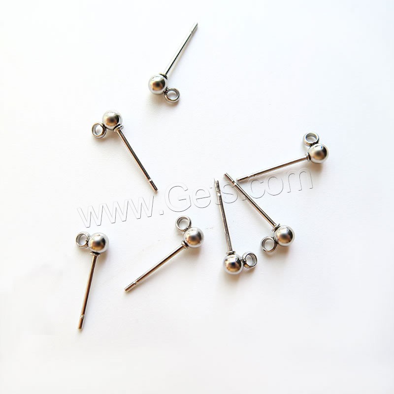 Titanium Steel Component, different size for choice, original color, Sold By PC
