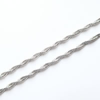 Stainless Steel Singapore Chain original color 