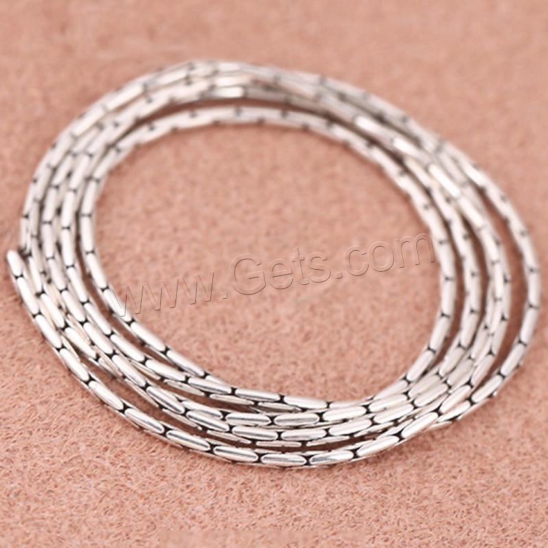 Stainless Steel Snake Chain, different size for choice & cobra chain, original color, Sold By m