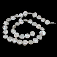 Keshi Cultured Freshwater Pearl Beads, natural, 12-14mm Approx 0.8mm Approx 15.5 Inch 