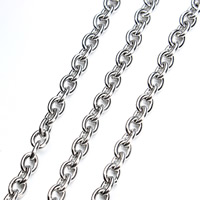 Stainless Steel Oval Chain original color 