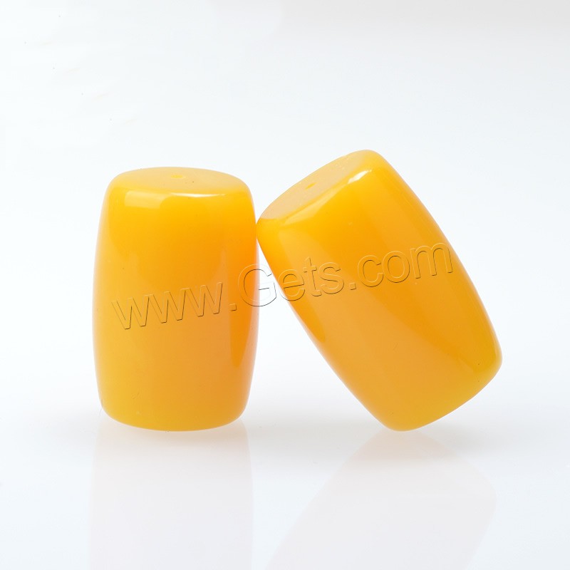 Желтый Янтарь Балтики Бусины, Столбик, натуральный, буддийский ювелирных изделий & разный размер для выбора, желтый, отверстие:Приблизительно 1mm, продается PC