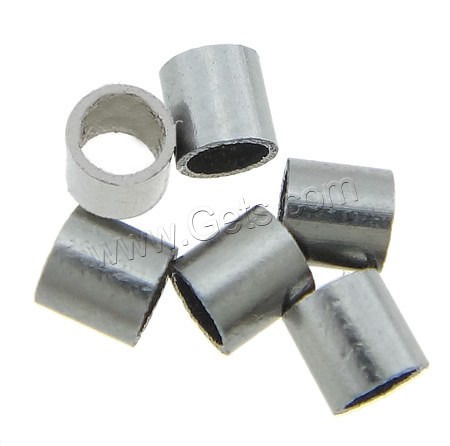 Stainless Steel Positioning Bead, Tube, different size for choice, original color, 10000PCs/Lot, Sold By Lot