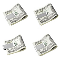 Mode Geldklammer , Edelstahl, verschiedene Größen vorhanden, originale Farbe, verkauft von PC