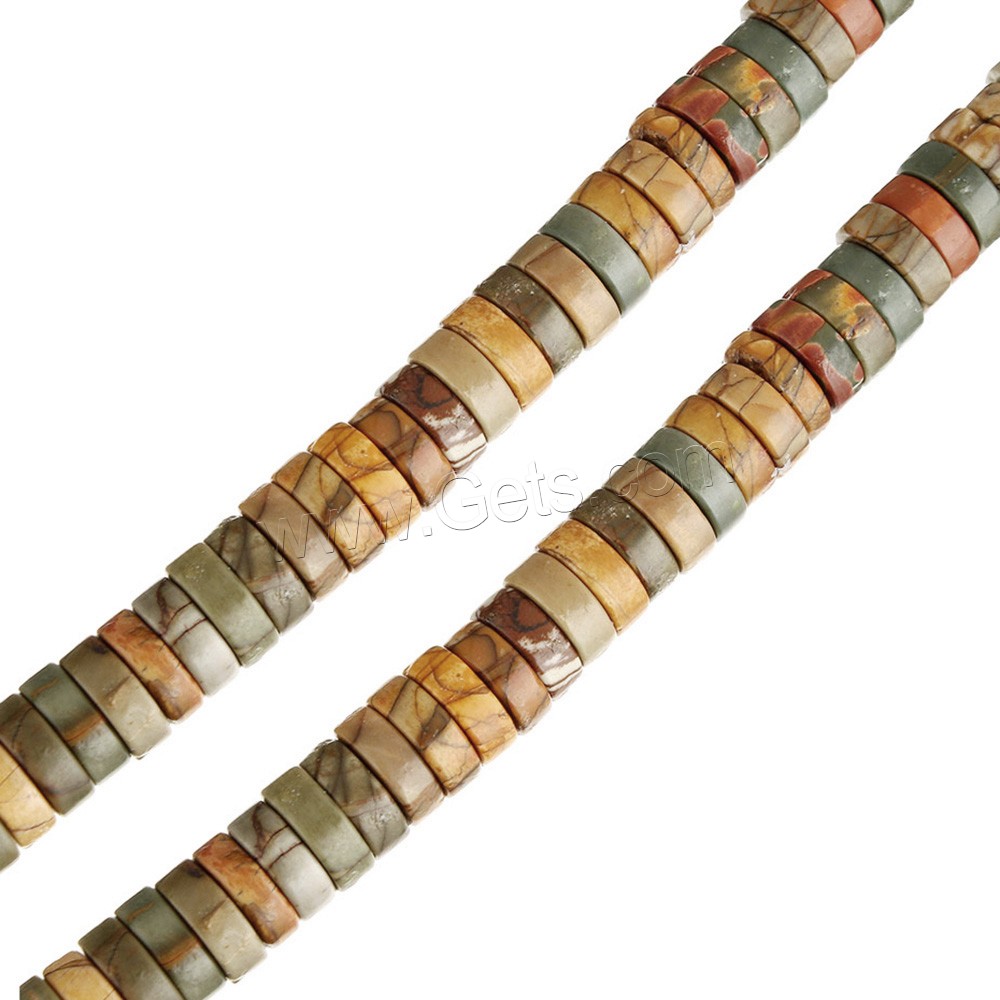 Red Pine Beads, Flat Round, natural, different size for choice, Hole:Approx 0.5-1mm, Length:Approx 16 Inch, Sold By Strand