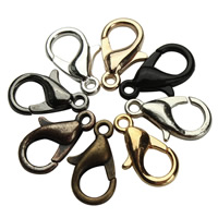 Zinc Alloy Lobster Clasp, plated lead & cadmium free Approx 2mm 