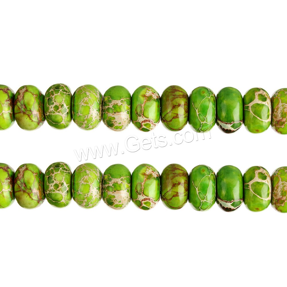 Impression Jasper Bead, Rondelle, natural, different size for choice, more colors for choice, Hole:Approx 1mm, Length:Approx 16 Inch, Sold By Strand