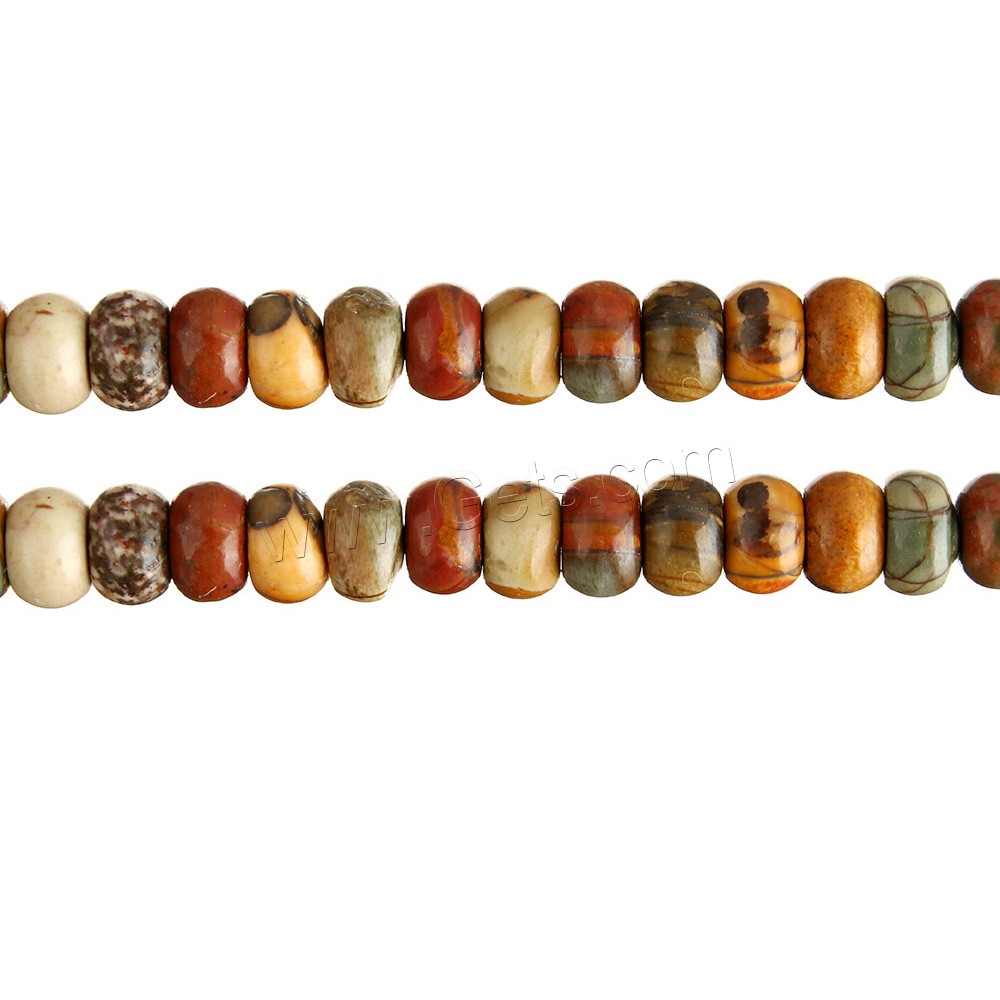 Red Pine Beads, Rondelle, natural, different size for choice, Hole:Approx 0.7mm, Length:Approx 16 Inch, Sold By Strand