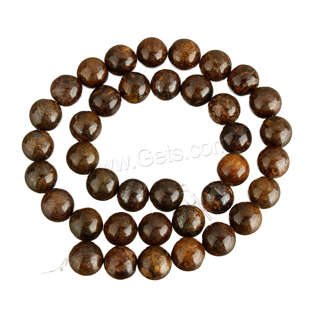 Bronzite Stone Beads, Round, natural, different size for choice, Hole:Approx 0.5-1mm, Length:Approx 15 Inch, Sold By Strand