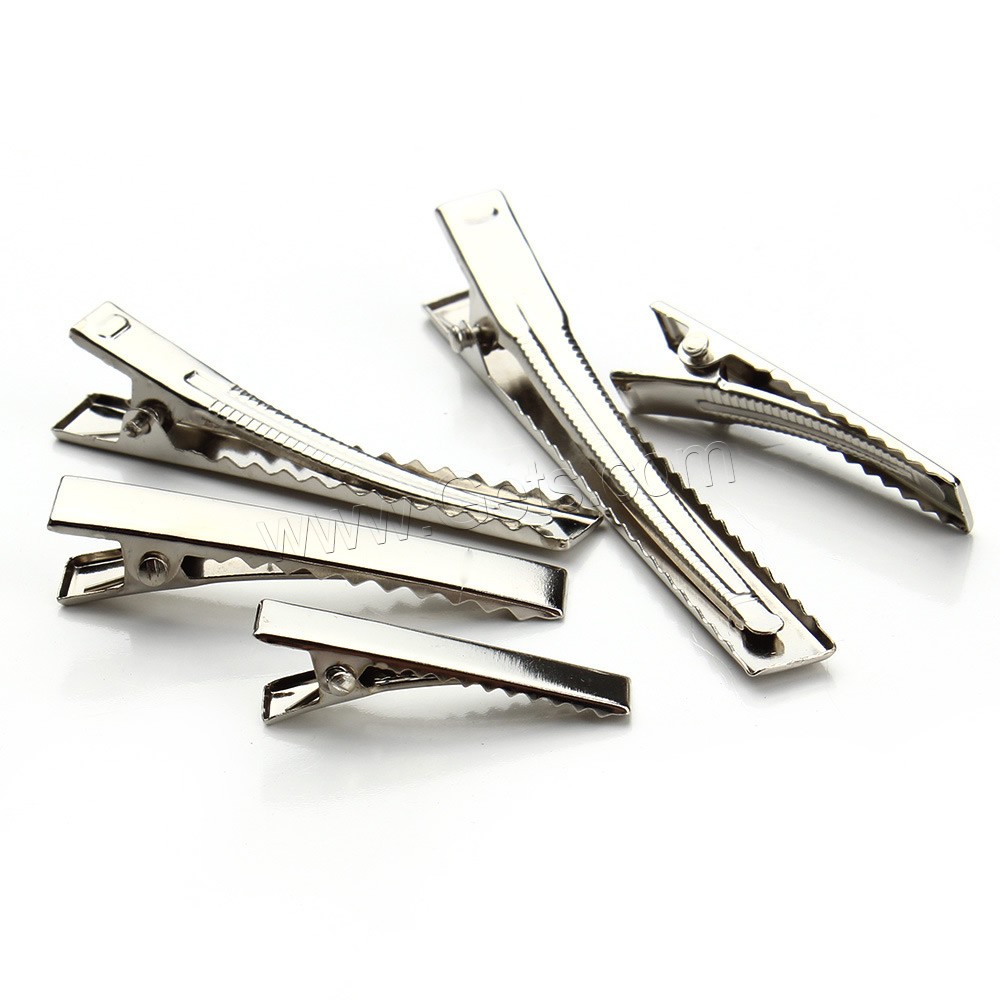 Zinc Alloy Brooch Finding, Iron, platinum color plated, different size for choice, lead & cadmium free, 20PCs/Bag, Sold By Bag