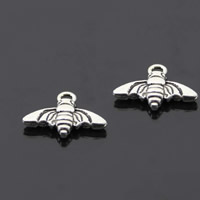 Zinc Alloy Animal Pendants, Insect, antique silver color plated, lead & cadmium free Approx 1-1.5mm 
