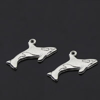 Zinc Alloy Animal Pendants, Shark, antique silver color plated, lead & cadmium free Approx 1-1.5mm 