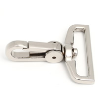 Zinc Alloy Lobster Swivel Clasp, platinum color plated, lead & cadmium free, 56.4mm Approx 37.6mm 