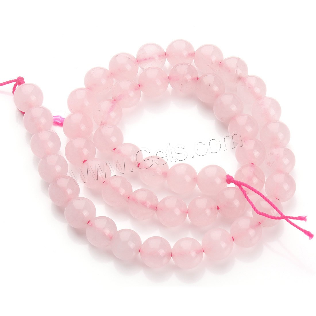 Natural Rose Quartz Beads, Round, different size for choice, Hole:Approx 1mm, Length:Approx 15.5 Inch, Sold By Strand