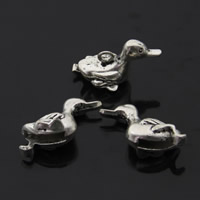 Zinc Alloy Animal Pendants, Duck, antique silver color plated, lead & cadmium free Approx 1-1.5mm 