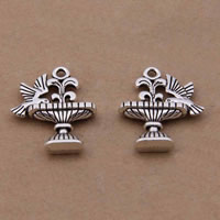 Zinc Alloy Jewelry Pendants, antique silver color plated, lead & cadmium free Approx 1-1.5mm 